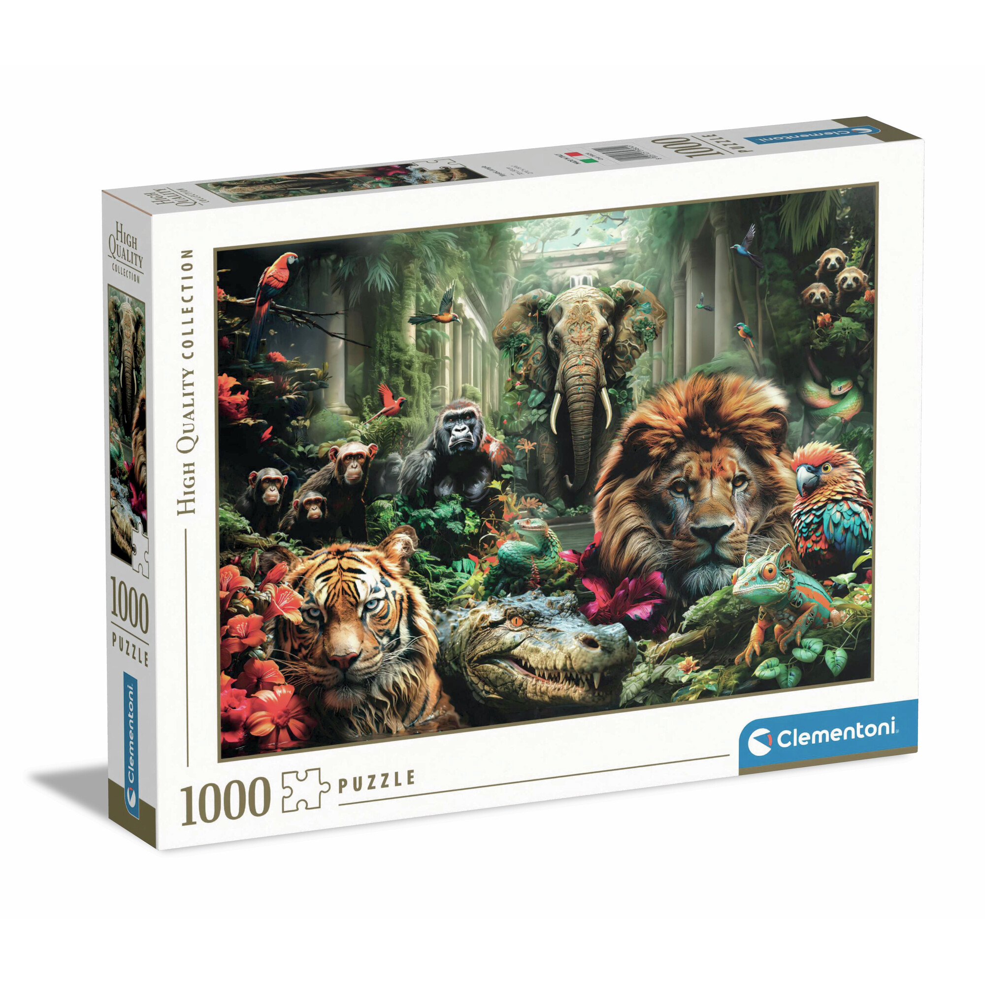 5_CLM39824 Puzzle da 1000 Pezzi - Mystic Jungle - immagine 1