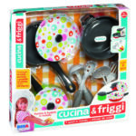 Set da cucina in metallo 9 pezzi