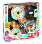 Set da cucina in metallo 9 pezzi