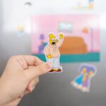 The Simpsons Figures Magnet Set Family - immagine 6