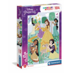 Puzzle da 104 Pezzi - Principesse Disney