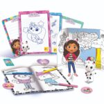 Gabby's Dollhouse - Zainetto Coloring and Drawing School - immagine 2