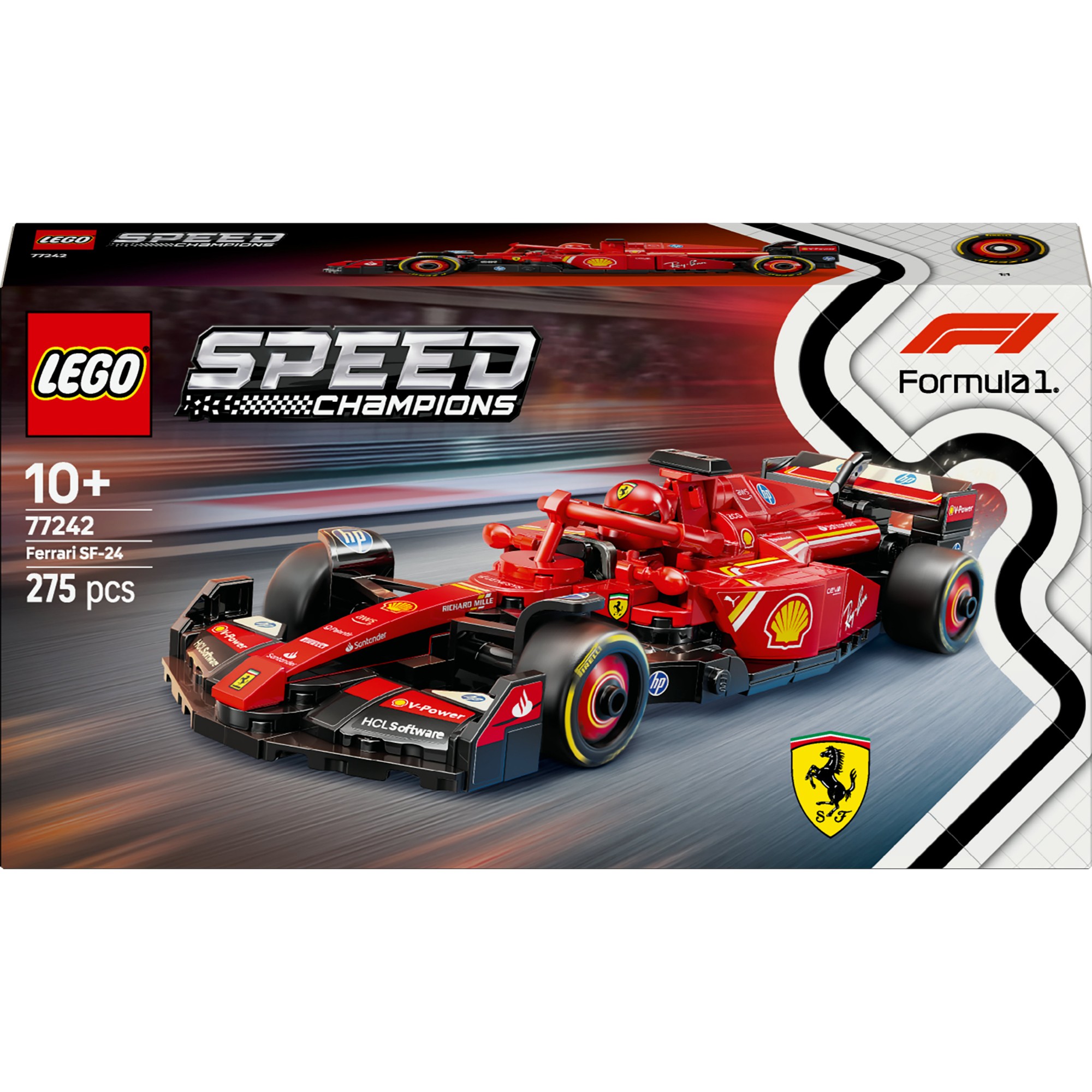77242 Speed Champions - Auto da corsa F1 Ferrari SF-24 - immagine 1