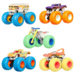 Hot Wheels - Monster Trucks-  1:64 Glow-in-the-Dark Singles Asst