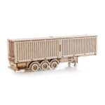 Modello 3D in Legno - Rimorchio per Camion Road King (Container) - immagine 5