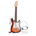 Chitarra Elettrica Wireless con Microfono - Fender Style - immagine 2