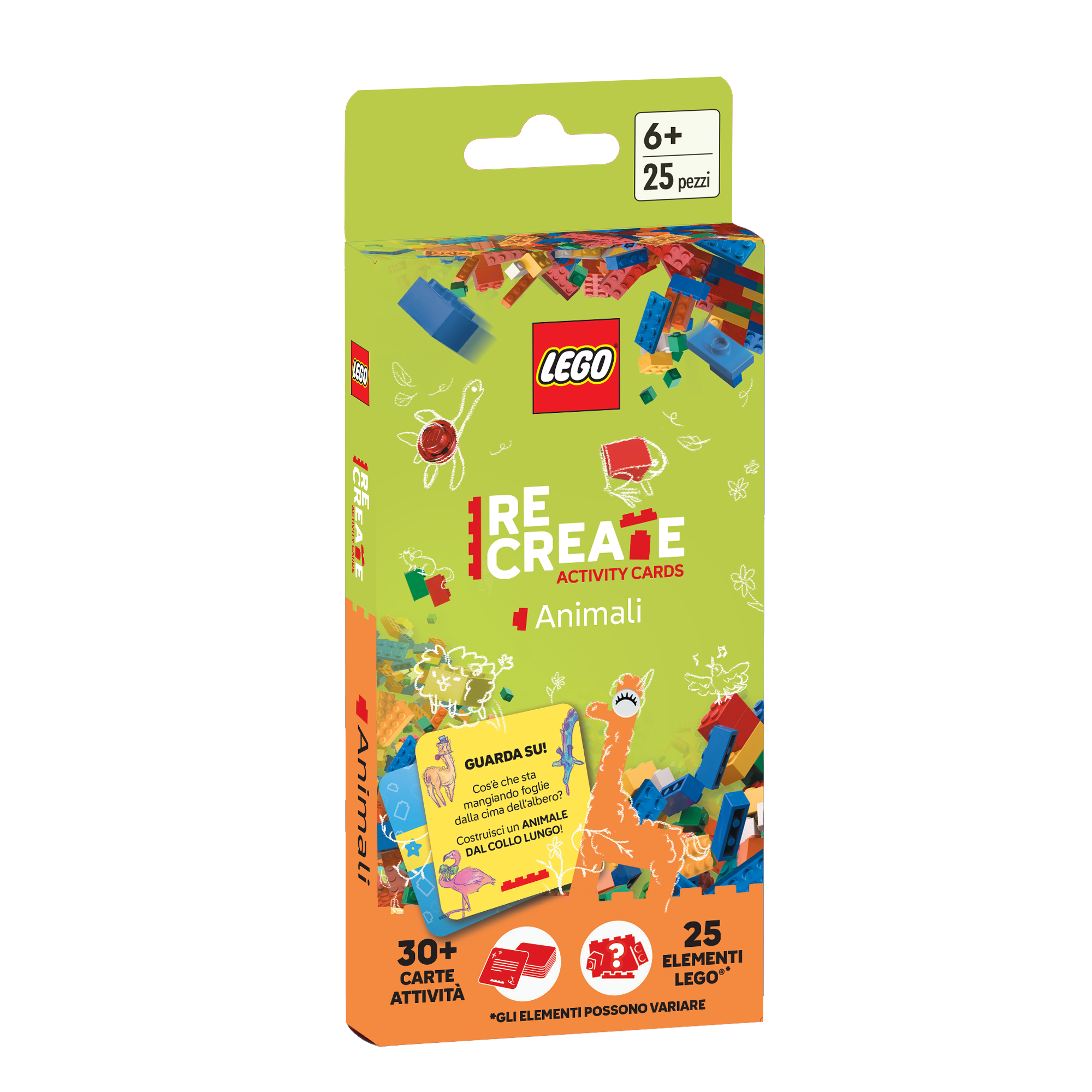 AMTACP6603 Lego ReCreate Activity Cards - Animali - immagine 1