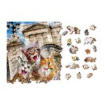 Puzzle da 200 Pezzi in Legno - Kittens in London - immagine 2
