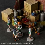 GIRLS UND PANZER LAST CHAPT GARAGE SET (A) ARTPLA MODEL KIT - immagine 4