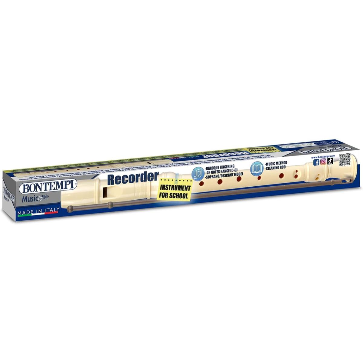 BNT313423 Flauto Dolce Diteggiatura Barocca - immagine 1