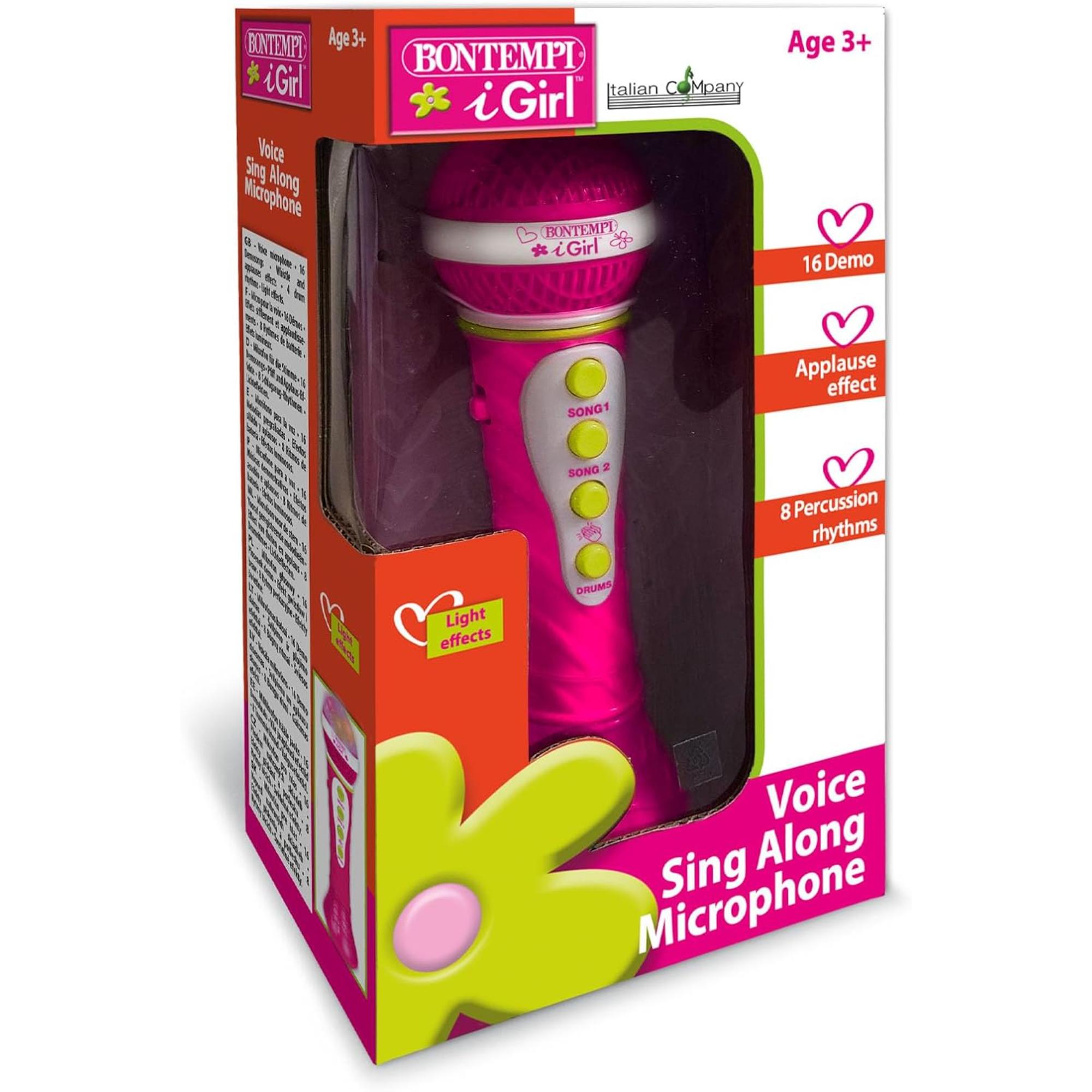 BNT412020 Microfono Karaoke con Effetti Luminosi - immagine 1