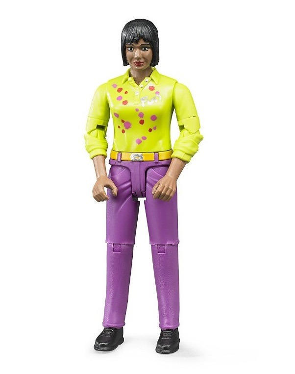 BRD60403 Bworld - Donna Pelle Media, con Jeans Rosa - immagine 1