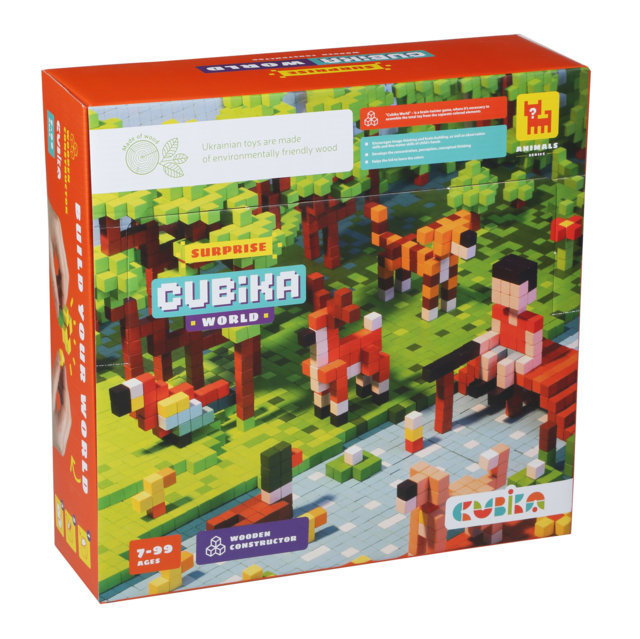 CBK15177 Mosaico in Legno - Cubika World: Blind Box, Animal Series - immagine 1