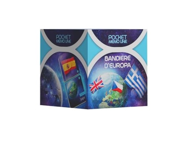 CC484 Pocket Memo Line - Bandiere d'Europa - immagine 1
