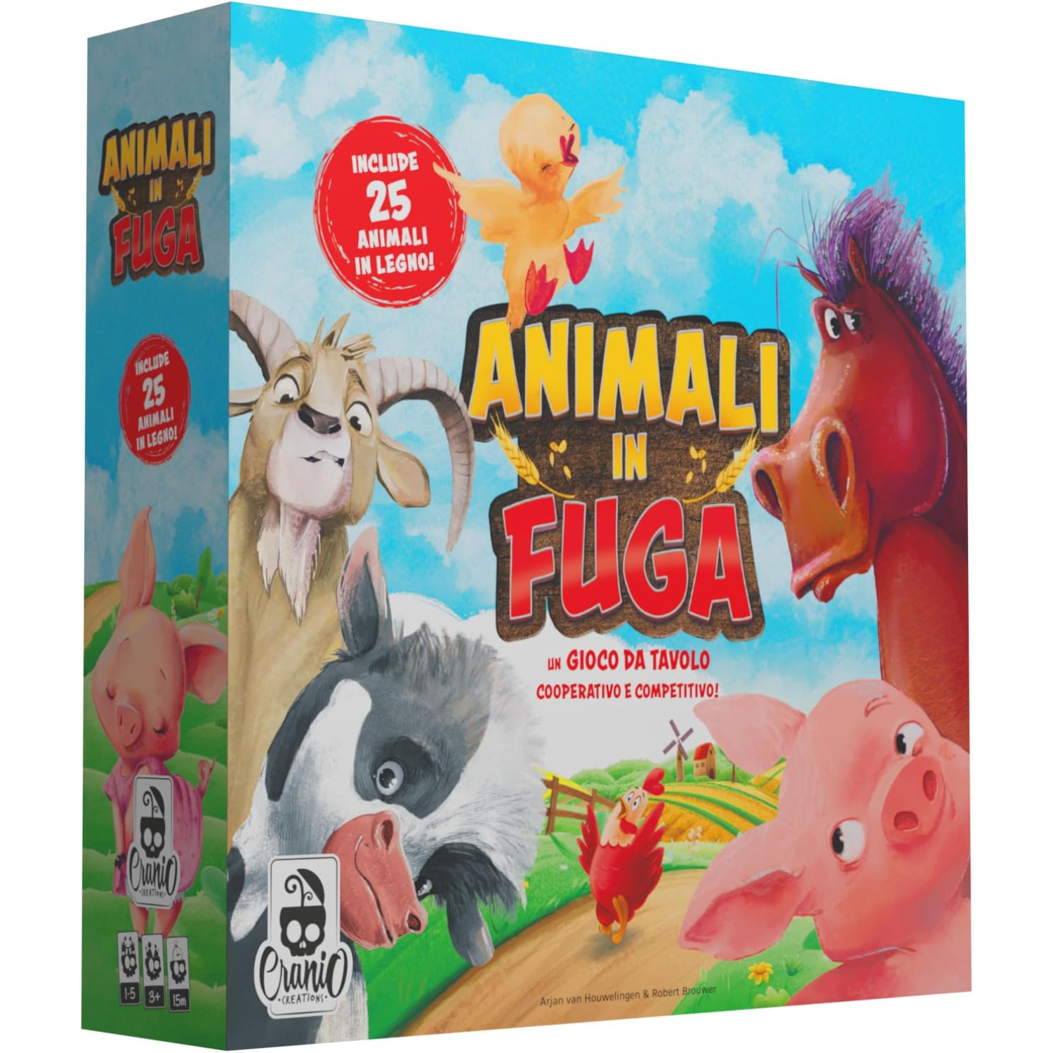 CC622 Animali in Fuga (Ed. Italiana) - immagine 1