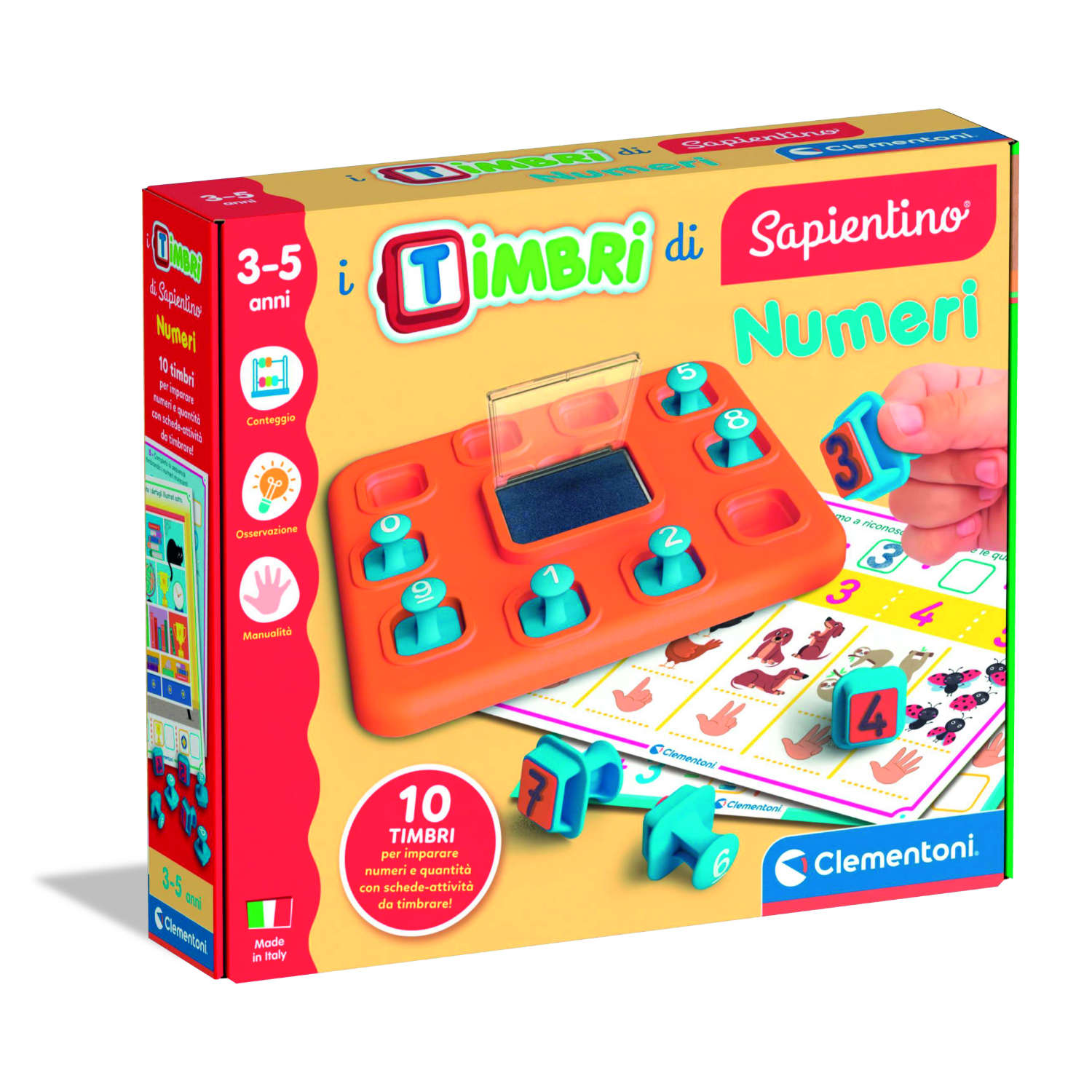 CLM16886 I Timbri di Sapientino - I Numeri - immagine 1