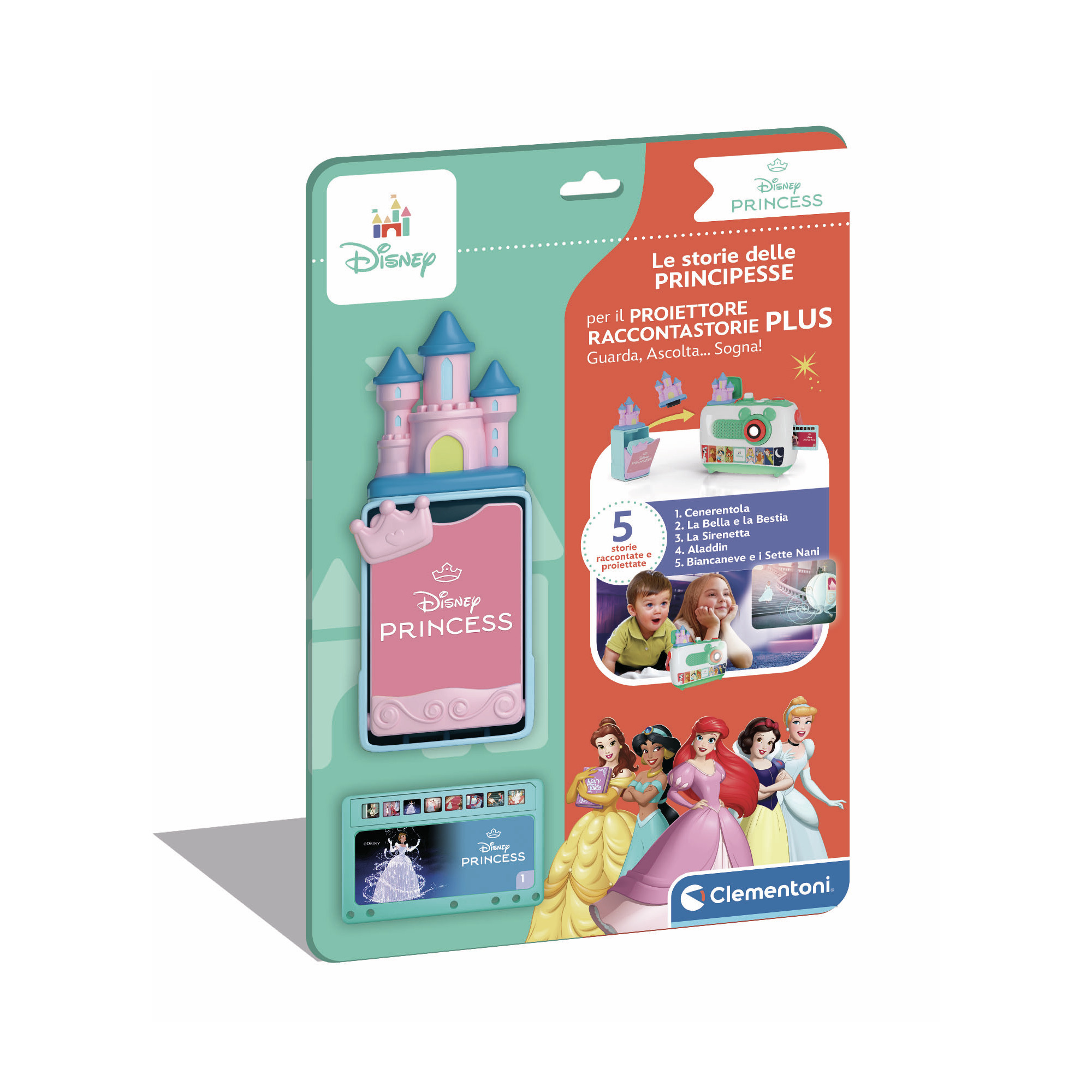 17507_ricariche cars Cartuccia Proiettore Raccontastorie - Disney Princess - immagine 1