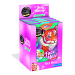 Crazy Chic - Maschera Viso Tigrotto e Unicorno 24 Pezzi
