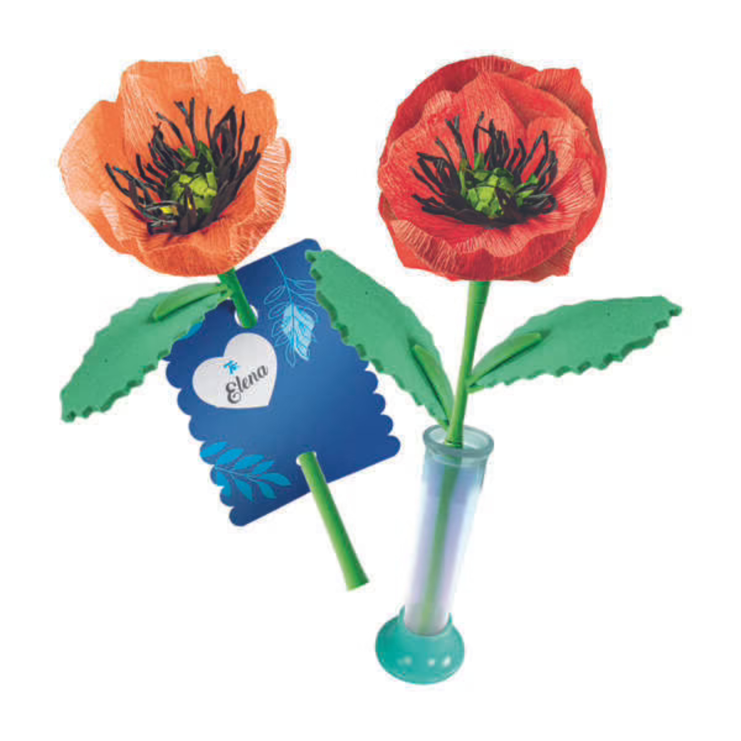 CLM18345 Idea - Mini Lab.Fiori - Papavero - immagine 1