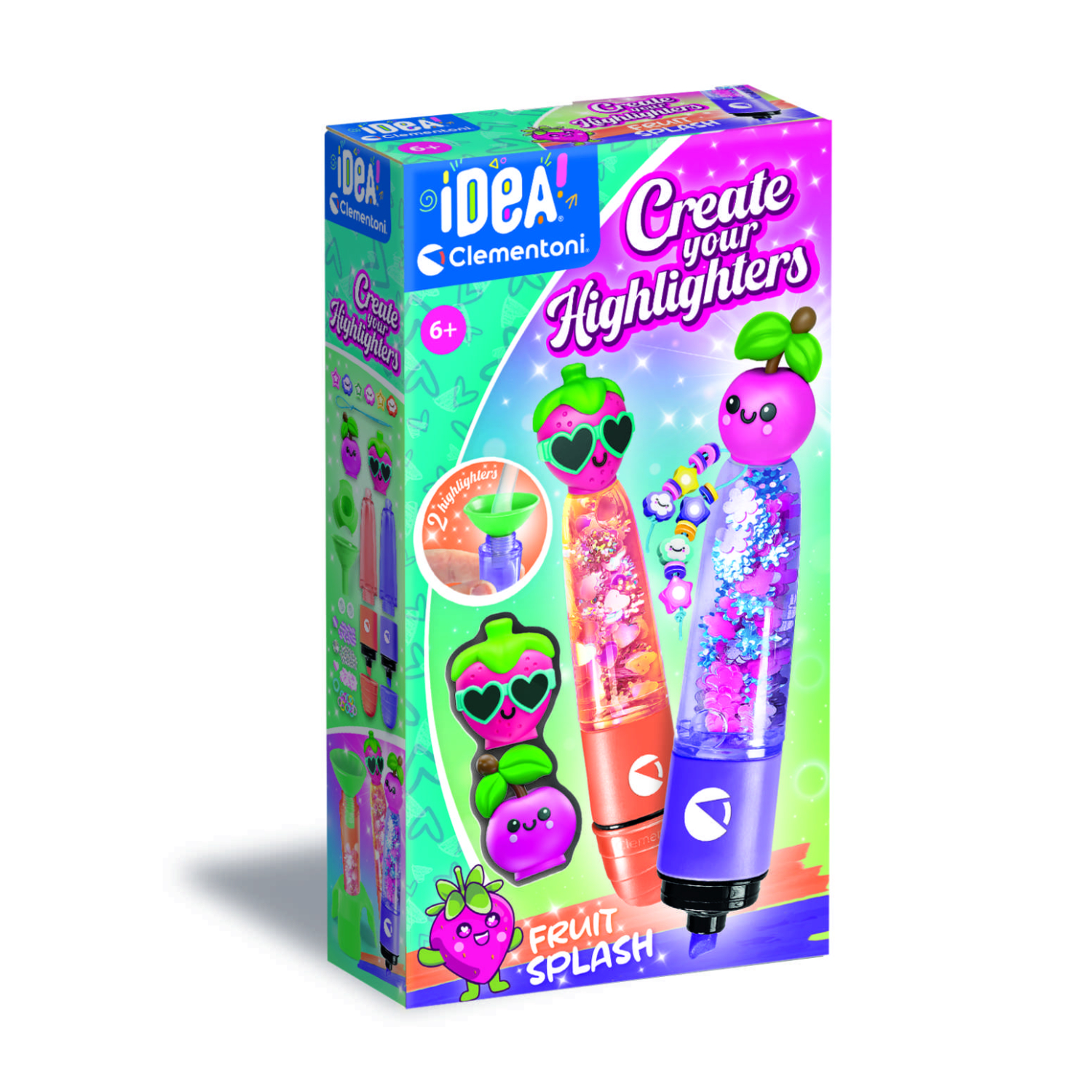 CLM18395 Idea - Mini Lab.Evidenziatori Fruit - immagine 1