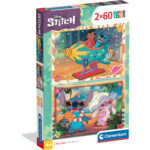 2 Puzzle da 60 Pezzi - Stitch