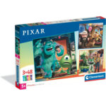 3 Puzzle da 48 Pezzi - Pixar