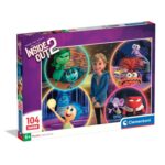 Puzzle da 104 Pezzi - Inside Out 2: Riley e le Emozioni