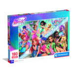 Puzzle da 180 Pezzi - Winx