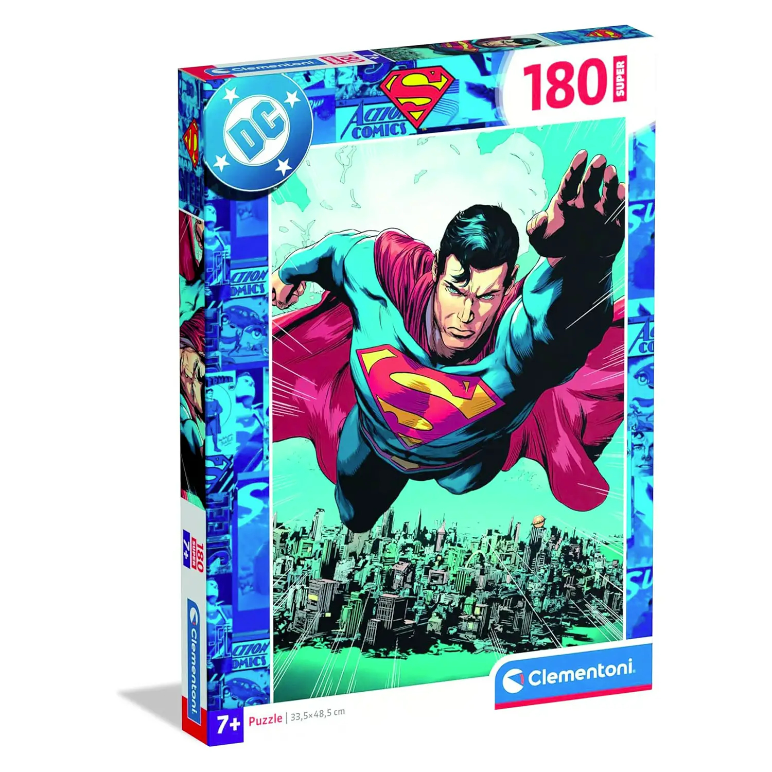 CLM29801 Puzzle da 180 Pezzi - Superman - immagine 1