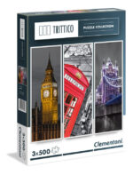 Puzzle da 500 Pezzi Trittico - London (H)