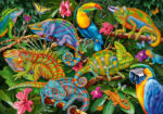 Puzzle da 2000 Pezzi - Amazing Chameleons - immagine 2