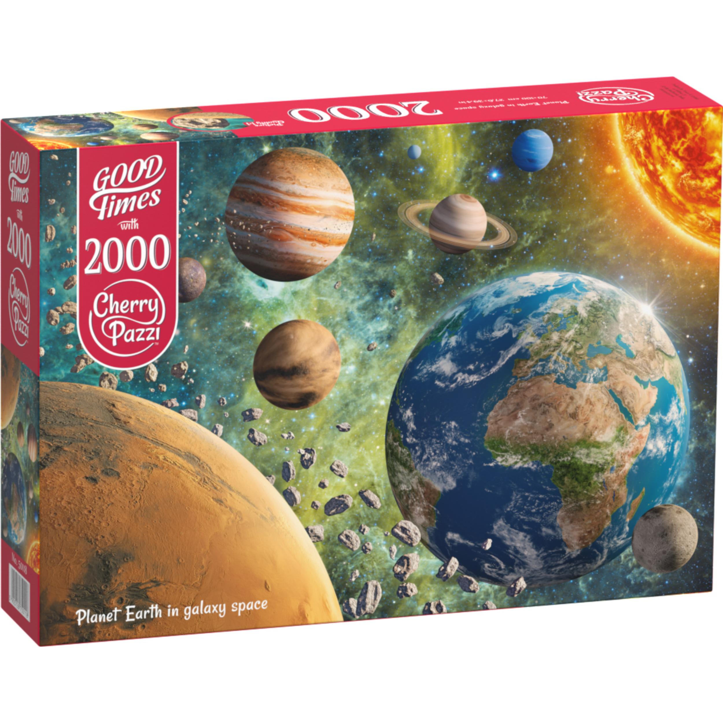 CRP50118 Puzzle da 2000 Pezzi - Planet Earth in galaxy space - immagine 1