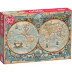 Puzzle da 2000 Pezzi - Great Discoveries World Map