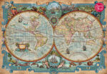 Puzzle da 2000 Pezzi - Great Discoveries World Map - immagine 3