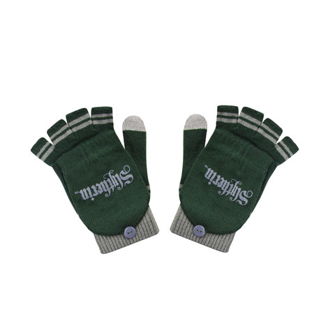 DTNCR1412 Harry Potter - Guanti Senza Dita/Manopole Serpeverde - immagine 1