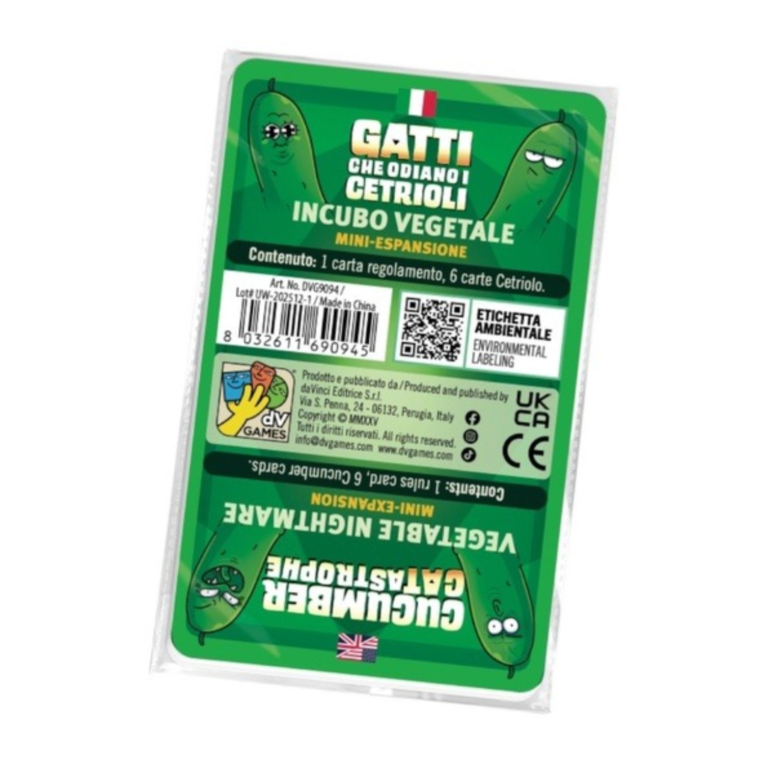 DVG9094 Gatti che Odiano i Cetrioli: Incubo Vegetale (Ita/Eng) - immagine 1