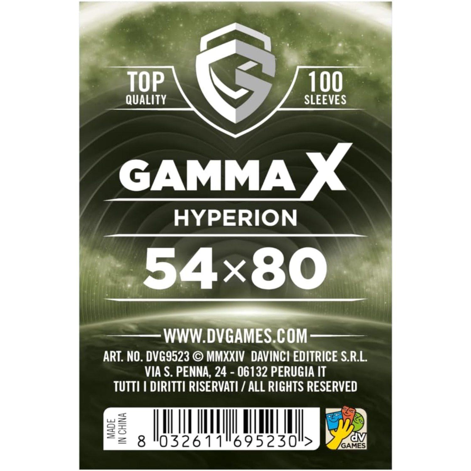 DVG9523 Gamma X: Hyperion - Bustine Protettive 54x80 - immagine 1