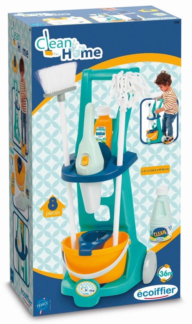 ECF7600002769 Clean Home - Carrello Pulizia - immagine 1