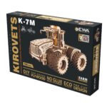 Modello 3D in Legno - Trattore Kirovets K-7M