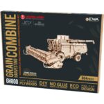 Modello 3D in Legno - Mietitrebbiatrice GH800