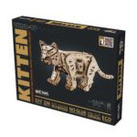 Modello 3D in Legno - Gattino
