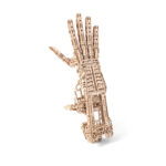 Modello 3D in Legno - Cyber Mano