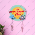 THE SIMPSON THE ITCHY & SCRATCHY SHOW KEY HOLDER - immagine 2