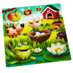 3 Puzzle in 1 - Puzzlika: I Miei Animali Preferiti - immagine 5
