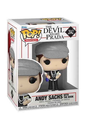 FUN90349 -- 000 (34920) The Devil Wears Prada POP! Movies Vinyl Figure Andy Sachs? withThe Book 9 cm - immagine 1