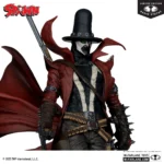 SPAWN BLACK WHITE & RED ALL OVER GUNSLINGER SPAWN BY TODD MCFARLANE RESIN STATUE - immagine 3