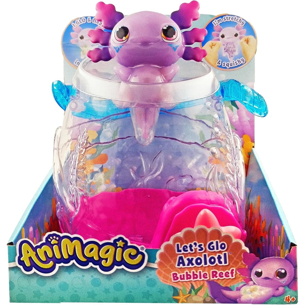 GLT30943 Animagic - Let's Glo Axolotl Bubble Reef - immagine 1