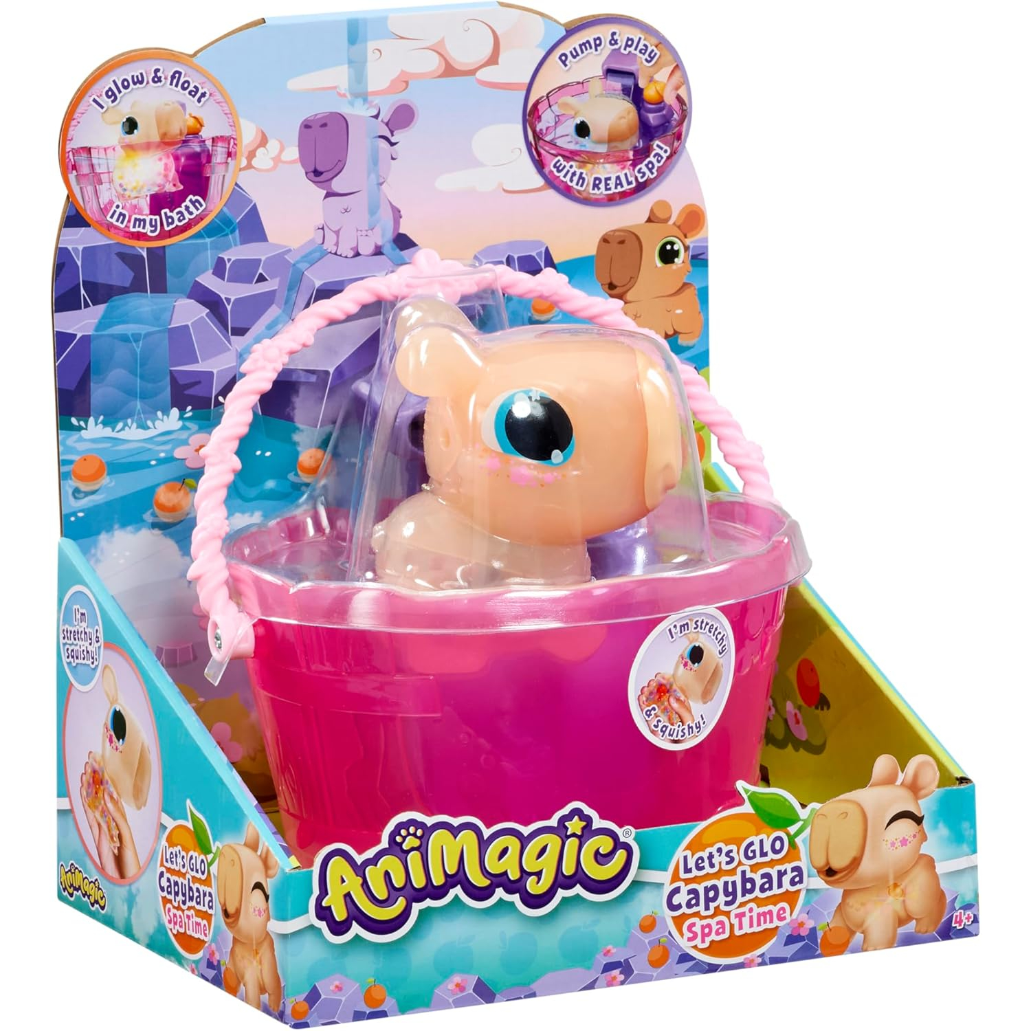 GLT34415 Let's Glo Capybara - Spa Time - immagine 1