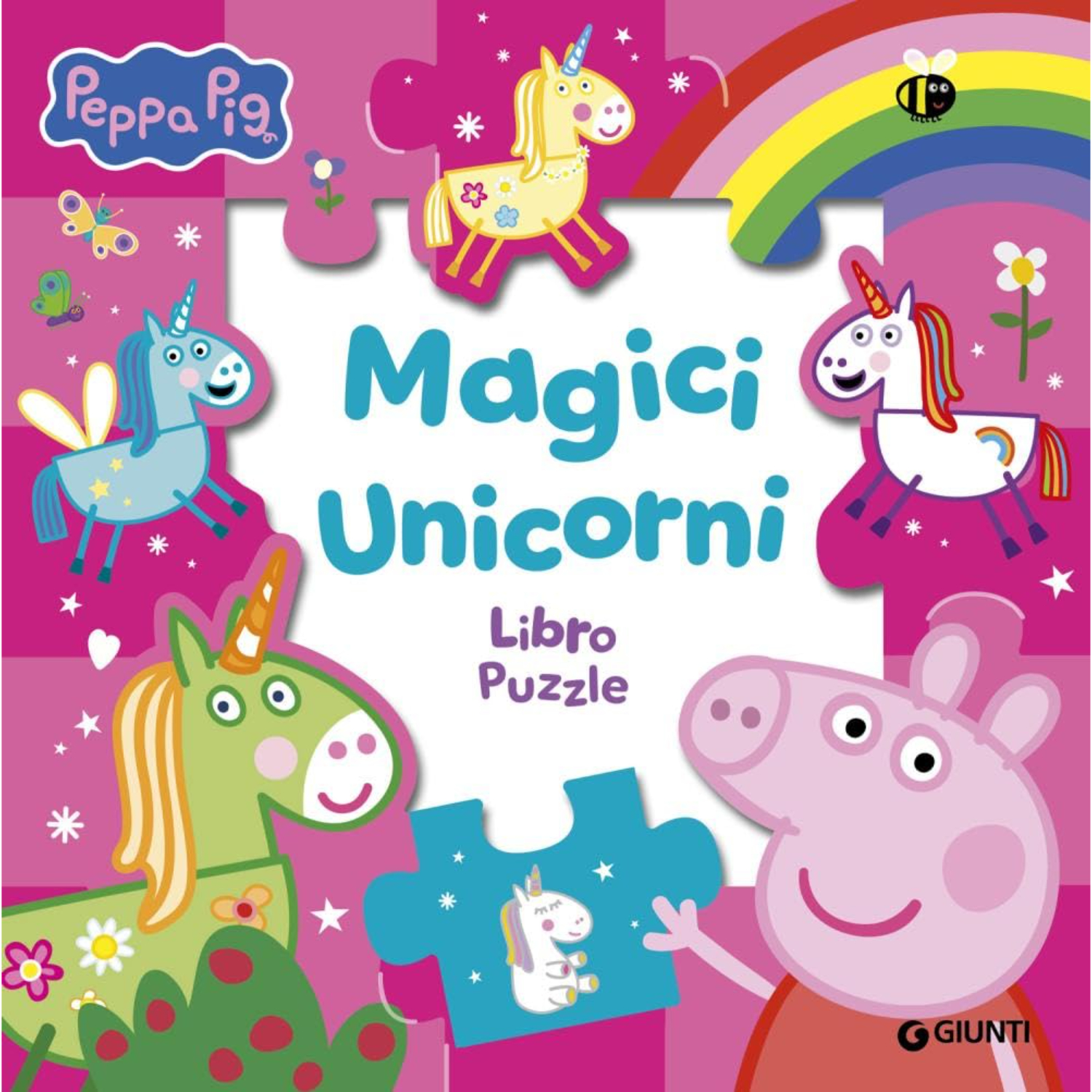 GNT59232A Peppa Pig - Magici Unicorni - Libro Puzzle - immagine 1