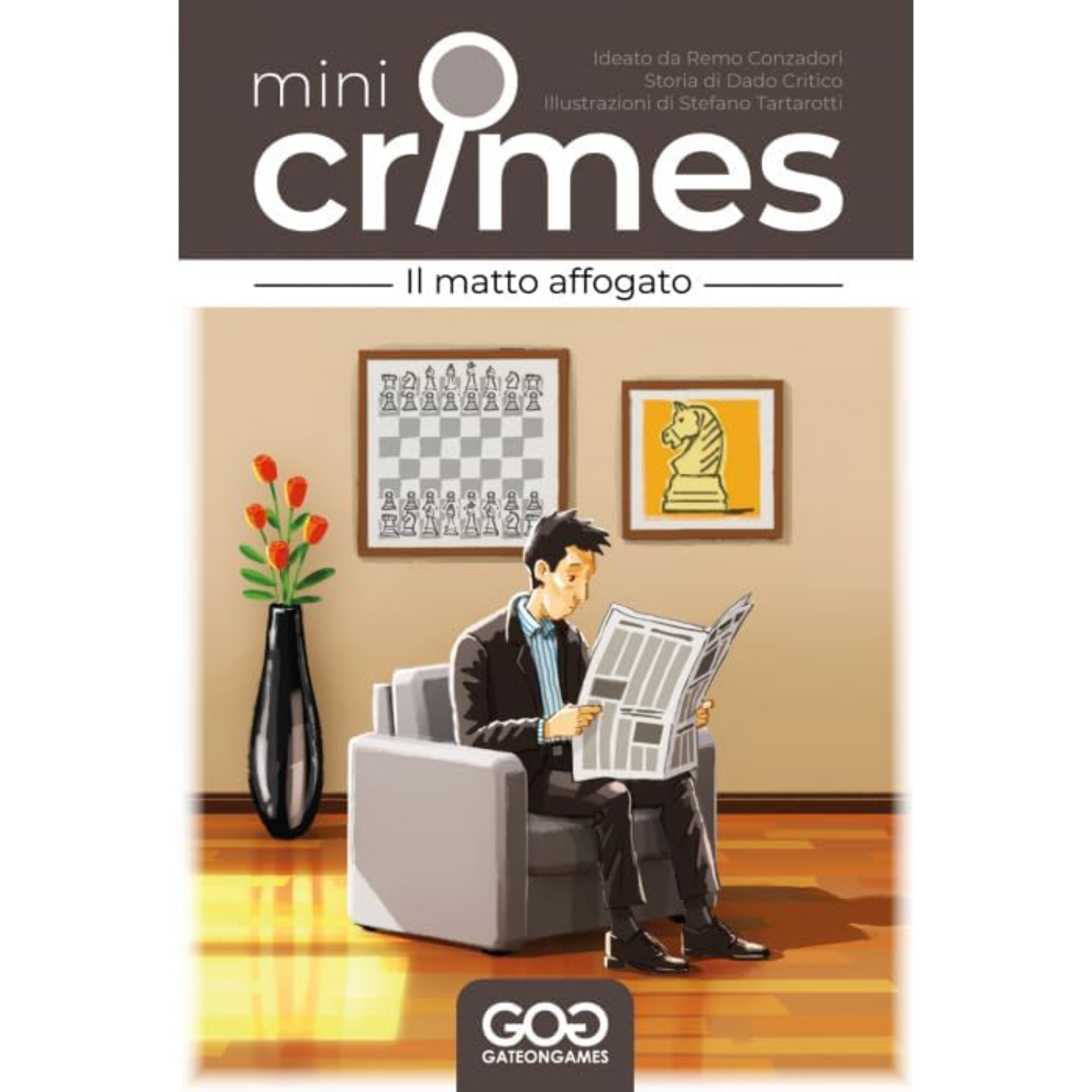 GOG28266 Mini Crimes S1 - Il Matto Affogato (Ed. Italiana) - immagine 1